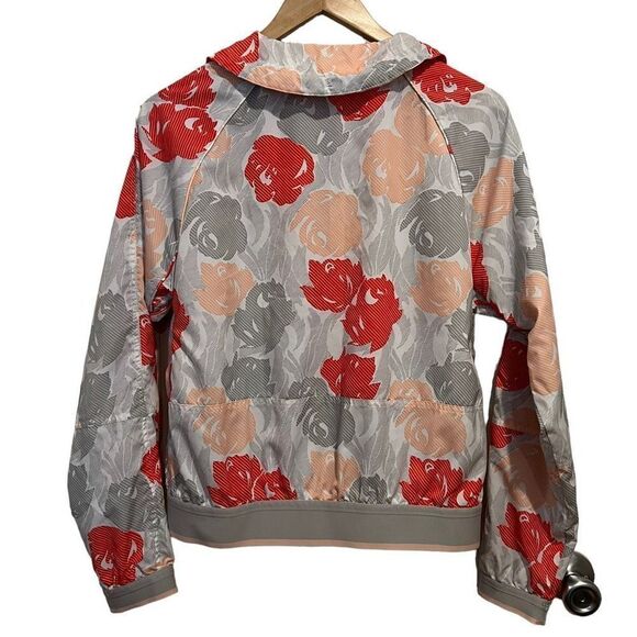 Adidas x Stella McCartney Floral Windbreaker Size Small - Picture 2 of 7
